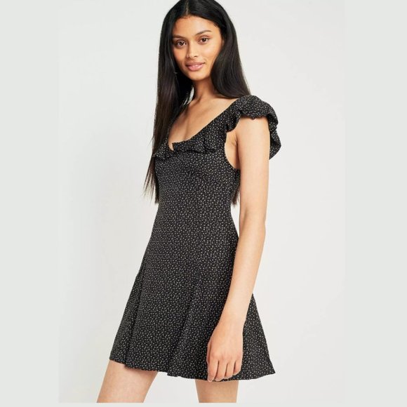 Kimchi Blue Black Mini Dress - Picture 2 of 14